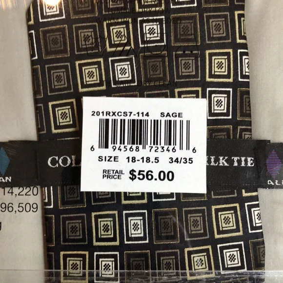 Alexander Julian Colours Dress Shirt & Silk Tie - Picture 3 of 15